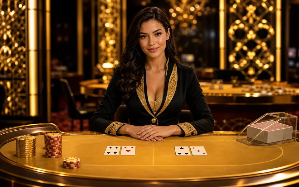 Emerald Baccarat live table card on 88malaysia
